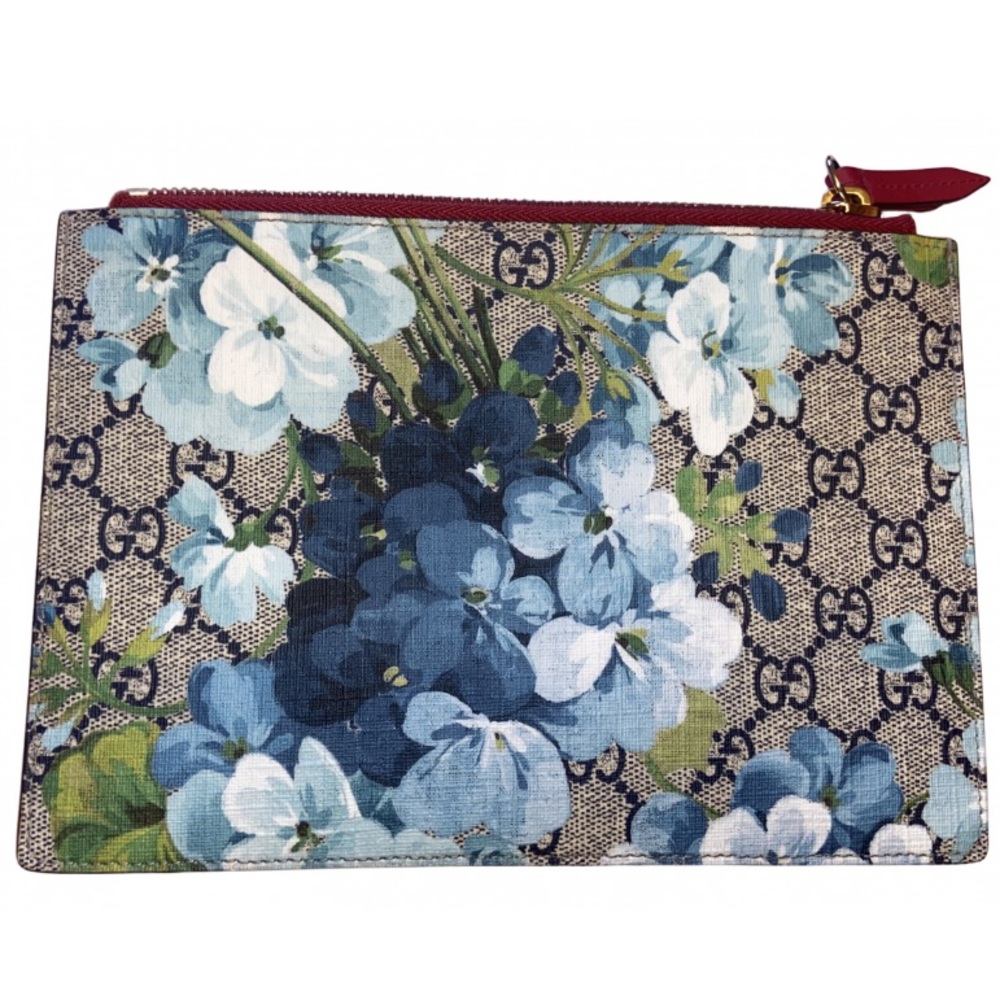 Authentic Gucci blooms pouch